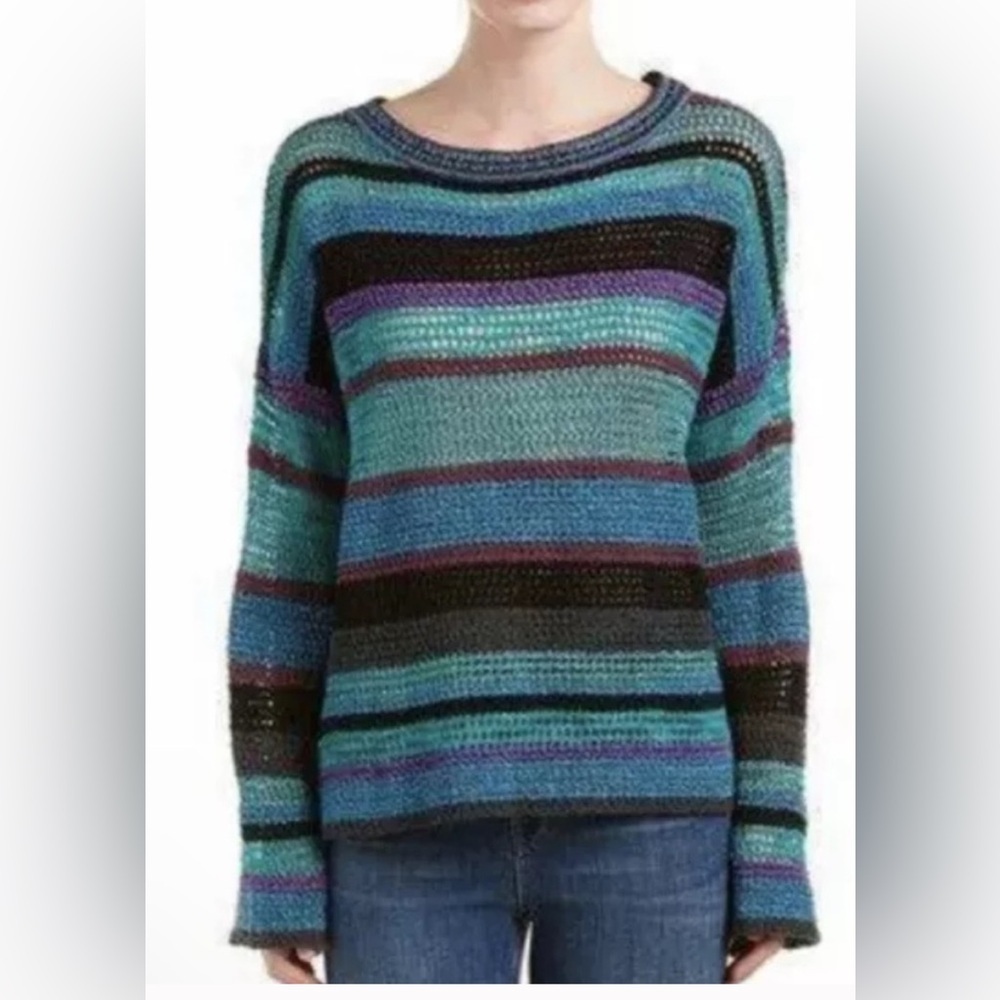 Zadig & Voltaire Flint Ho Stripe Knit Sweater XS
